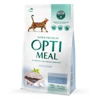 Сухой корм для кошек Optimeal Extra Shine со вкусом трески