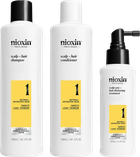 Zestaw do pielęgnacji włosów Nioxin System 1 Szampon 300 ml + Odżywka 300 ml + Serum 100 ml (4064666844503)