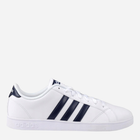 Sneakersy męskie skórzane do kostki adidas Baseline AW4618 41.5 (UK 7.5) Białe (4056565989287)