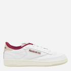 Sneakersy męskie skórzane Reebok Club C 85 100032972 42.5 Białe (4066756678128)