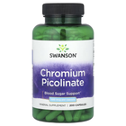 Піколінат Хрома Chromium Picolinate 200 мкг - 200 капсул 087614019239
