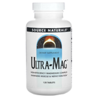 Source Naturals Ultra-Mag Комплекс Магния и витамин В6 - 120 таб (021078008033)