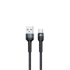 Кабель Remax Jany (USB 2.0 до Type-C, 2.4A, 480 Mbps, 1 м) – чорний (RC-124A)
