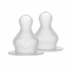 Сменные соски для бутылочки BIBS Fast Flow Silicone