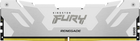 Pamięć RAM Kingston FURY DDR5-8400 24576MB PC5-67200 Renegade White (KF584CU40RW-24)