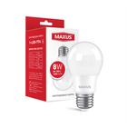 Лампа светодиодная MAXUS A55 8W 4100K 220V E27 1-LED-774