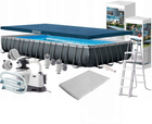 Каркасный бассейн Ultra Frame Pool Intex 26374 (975 x 488 x 132см)