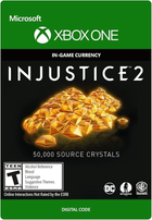 Karta doładowania Microsoft Xbox One Injustice 2: 50000 Source Crystals (Kod elektroniczny) (7F6-00161)