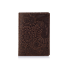 Обложка для паспорта HiArt PC-01-S19-1106-T005 Shabby Gavana Brown "Mehendi Art"
