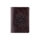 Обложка для паспорта HiArt PC-01-C19-1314-T006 Crystal Brown Silk "Mehendi Classic"