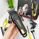 Професійна акумуляторна машинка для стрижки тварин Geemy GM-6063 для грумінгу 5213
