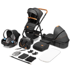 Универсальная коляска 3 в 1 Lionelo AMBER GREY GRAPHITE