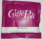 Кава в монодозах чалдах Caffe Poli Brasile 100 шт ESE 44 мм