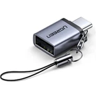 Адаптер UGREEN US270 OTG Type-C to USB 3.0 з карабіном Space Gray (50283)