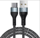 Кабель WUW X213 USB to Type-C 2.4А 1m Black (X213)