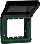 Кришка боксу Schneider Electric MUREVA S для unica new Чорна (MUR35110)