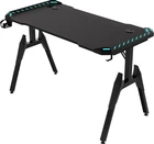 Компьютерный стол GT RACER T-1444 (140x60x73) Black