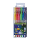 Набор из 6 гелевых ручек GLITTER (с блестками) ZIBI KIDS Line ZB.2201-99