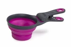 Стакан мерный складной на клипсе Dexas Petware Collapsible KlipScoop 240 мл пурпурный (PW6604322405)