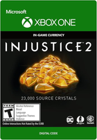 Карта поповнення Microsoft Xbox One Injustice 2: 23000 Source Crystals (Електронний код) (7F6-00160)