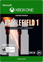 Гра Xbox One Battlefield 1: Shortcut Kit Support Bundle DLC (Електронний ключ) (8806188715635)