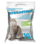 Наповнювач для котячого туалету Пухнастики силікагелевий 10 л