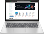 Ноутбук HP Laptop 17-cn2016ua (94Z26EA) Natural Silver / 17.3” IPS Full HD / Intel Core i3-1215U / RAM 16 ГБ / SSD 512 ГБ