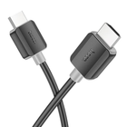 Кабель HOCO US08 HDMI to HDMI 4K HD Data Cable HDMI v2.0 2м Black (6931474799395)