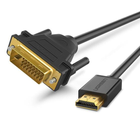 Кабель UGREEN HD106 HDMI to DVI Cable 2m Black (UGR-10135)