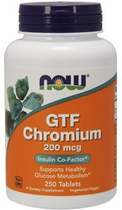 Вітаміни Now Foods Chromium 250 таблеток (733739014320)