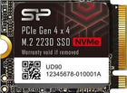 Dysk SSD Silicon Power UD90 1TB M.2 2230 NVMe PCIe 4.0 x4 3D NAND (TLC) (SP01KGBP44UD9007)