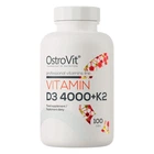 Витамины и минералы OstroVit VITAMIN D3 4000 + K2 100 таблеток