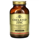 Хелатный цинк Solgar (Chelated Zinc) 250 таблеток