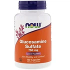 Натуральная добавка Now Foods Glucosamine Sulfate 750 мг