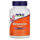 Аминокислота Now Foods Melatonin 3 мг