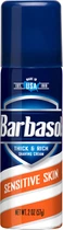 Крем-пена для бритья Barbasol Sensitive Skin Чувствительная кожа 57 г (051009000256)