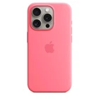 Чохол силіконовий OEM Silicone Case with MagSafe для iPhone 15 Pro Pink