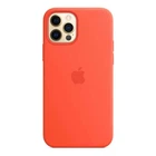 Чехол силиконовый OEM Silicone Case with MagSafe для iPhone 12 Pro Max Electric Orange