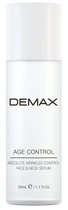 Ліфтинг-сироватка для обличчя та шиї Demax Age Control Absolute Wrinkles Control Face & Neck Serum 30 мл