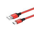 Кабель USB Hoco X14 Times Speed, Type-C, 1m, Red-Black