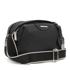 Женская кожаная сумка Borsa Leather K12247bl-black 4989900