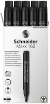 Набор маркеров 10 шт перманентный Schneider 1-3 мм Черных (S116001)