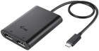 Stacja dokująca i-tec USB-C Dual 4K/60Hz (single 8K/30Hz) DP Video Adapter (C31DUAL4K60DP)