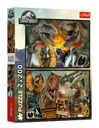Пазли Доісторичний світ. Jurassic Wotld. Світ Юрського періоду (2х200 ел.) 13316 (Trefl)