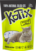 Наполнитель для кошачьего туалета Kotix силикагелевый 5 л KN7585