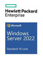 Програмне забезпечення HP Enterprise Microsoft Windows Server 2022 16-core Standard Reseller Option Kit en/cs/pl/ru/sv SW (190017570860)