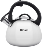 Чайник для плити Ringel Trio сірий зі свистком 2.5 л (RG-1005)