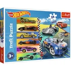 Пазли MAXI "Швидкі перегони. Hot Wheels" 24 елементи 14362 Trefl (5900511143621)