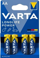 Батарейки VARTA Longlife Power AA BLI алкалиновые, 4 шт