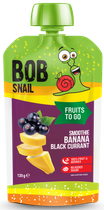 Фруктовое пюре Bob Snail Смузи Банан-Черная Смородина пастеризованное, 120 г